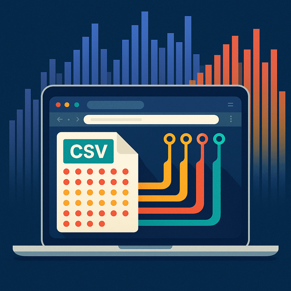Processing 13 million rows from a CSV file in the Browser (Without freezing the screen)